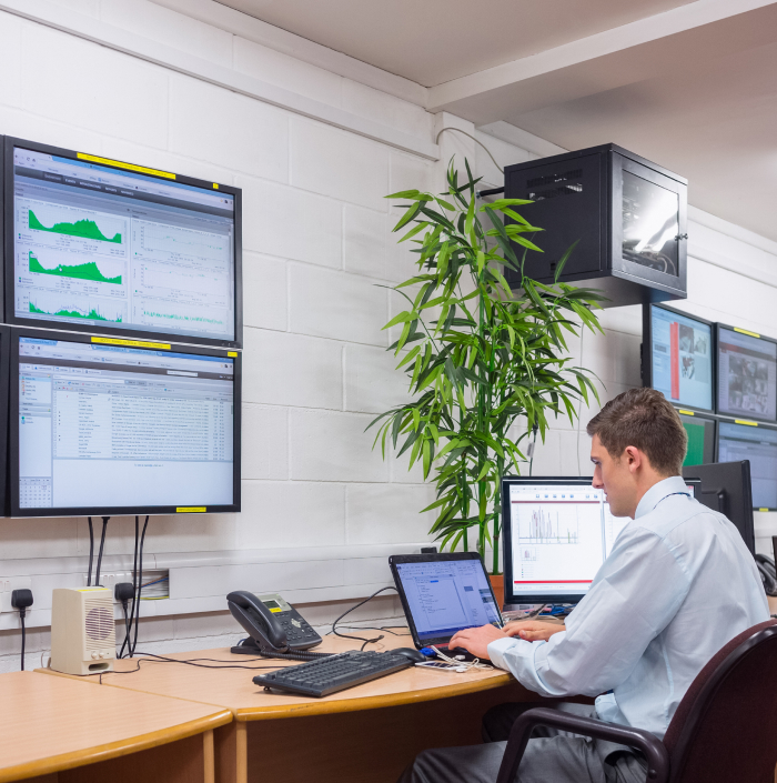 Infrastructure monitoring dashboard